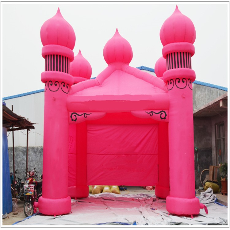 长丰镇粉色帐篷